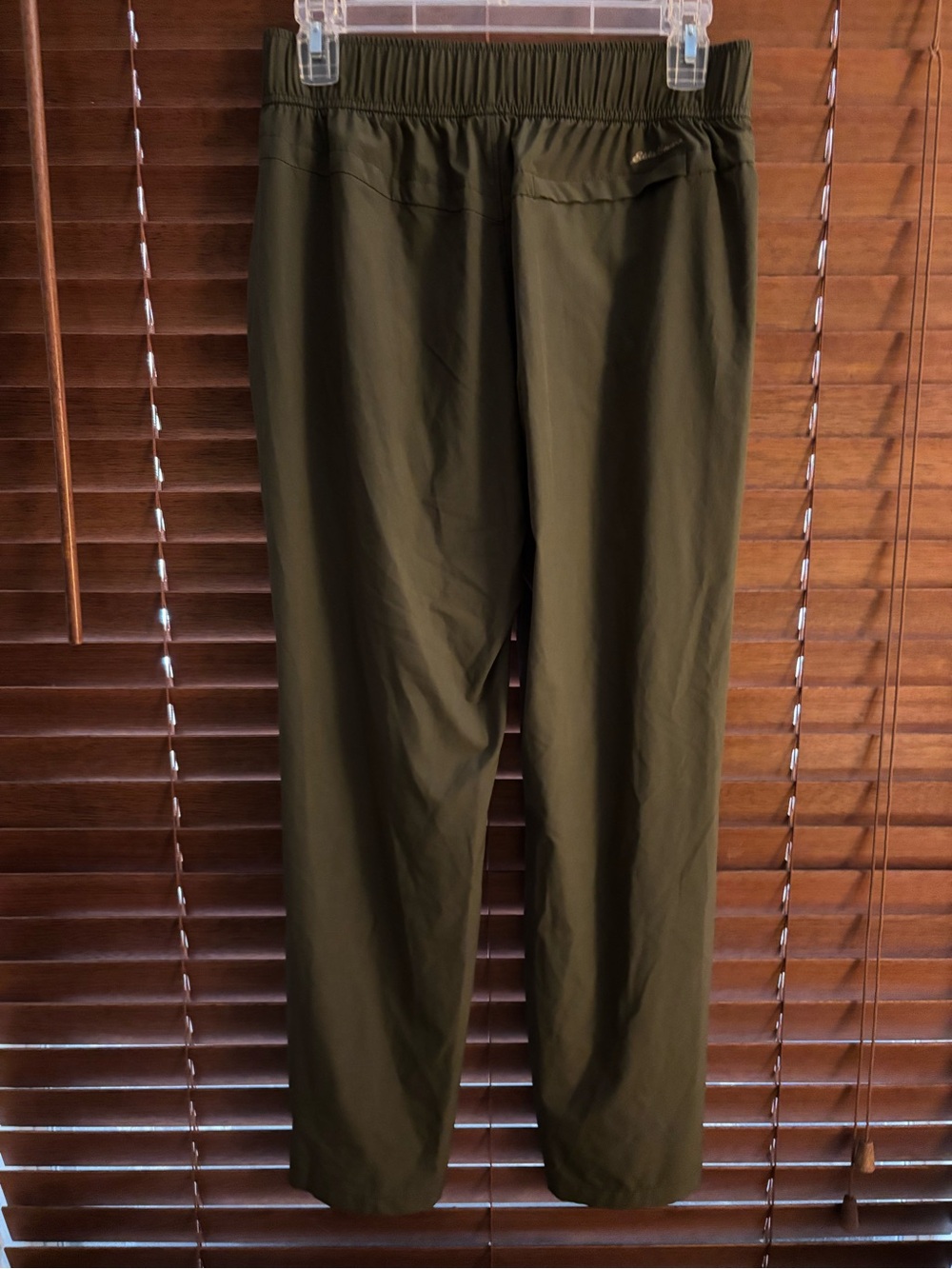 Eddie Bauer Olive Green Pull-On Chinos